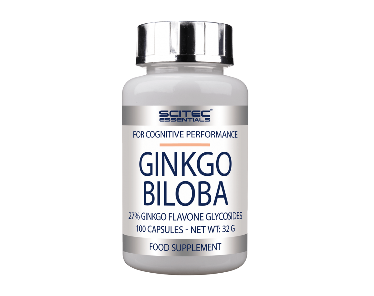 Scitec Essentials Ginkgo Biloba 100 Caps.