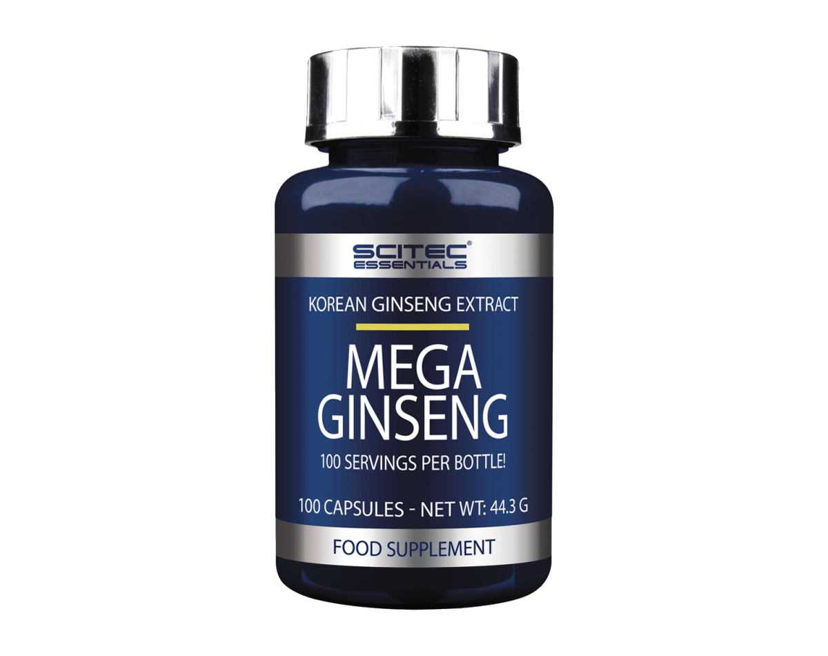 Scitec Essentials Mega Ginseng 100 Caps.