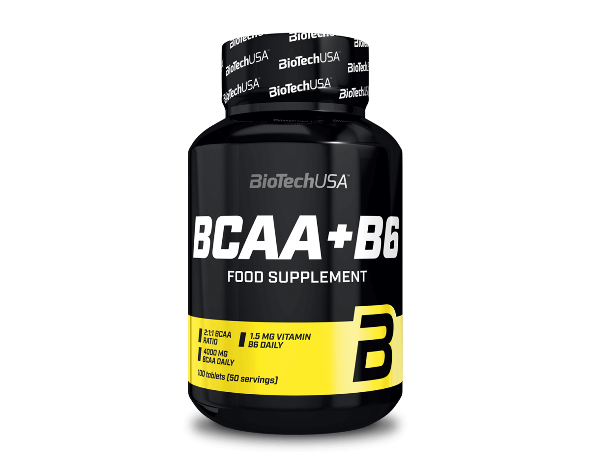 Biotech USA BCAA + B6 100 Tabs