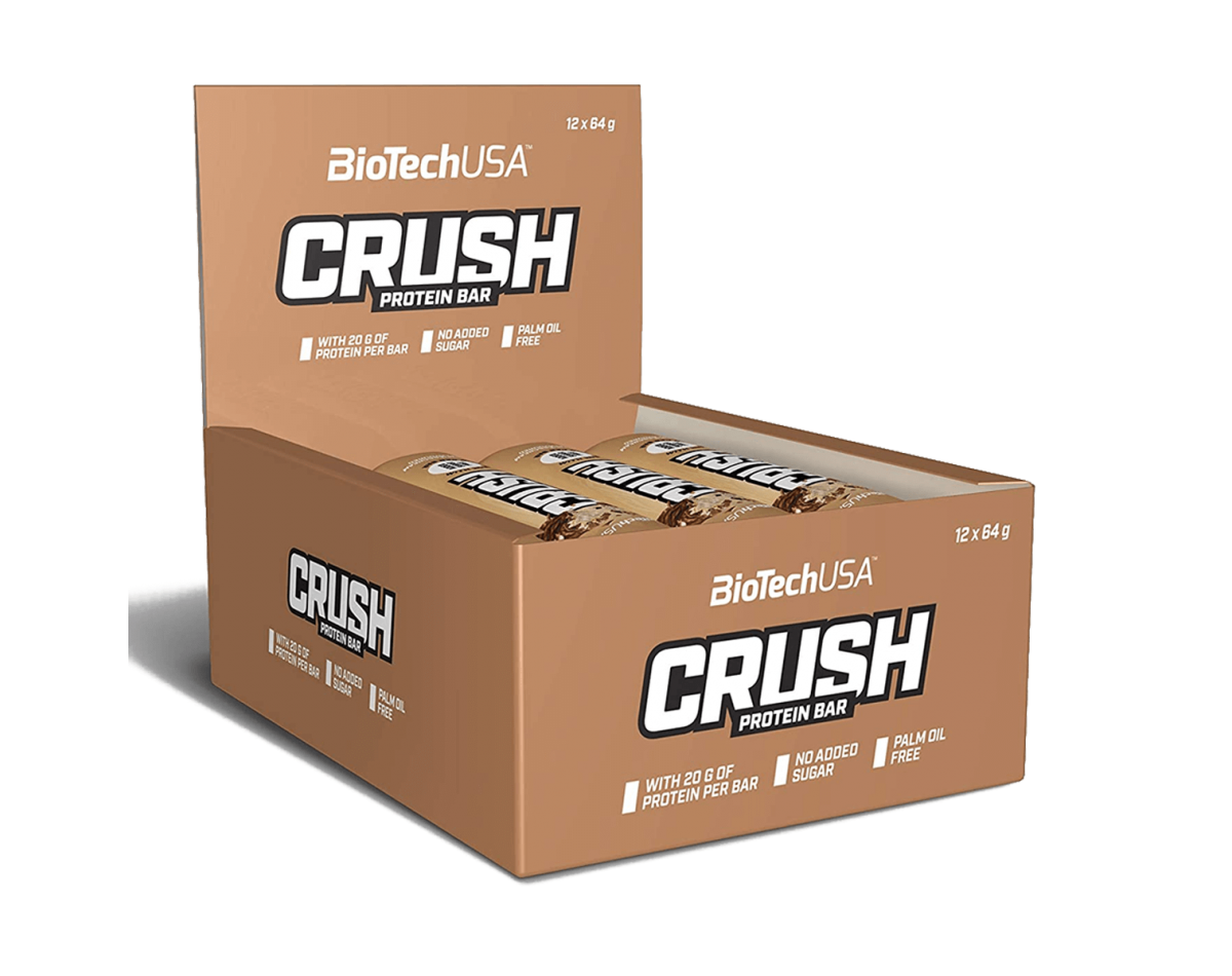 Biotech USA Crush Bar Cookies & Cream 12 x 64gr