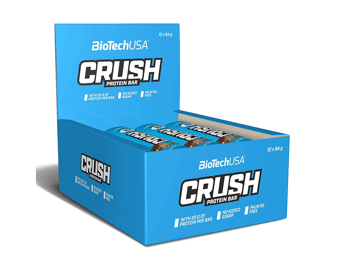 Biotech USA Crush Bar Toffee Coconut 12 x 64gr