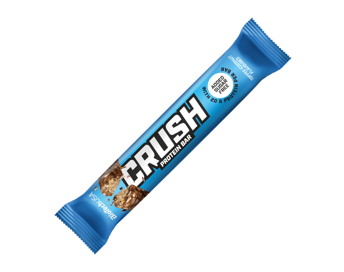 Biotech USA Crush Bar Toffee Coconut 64gr