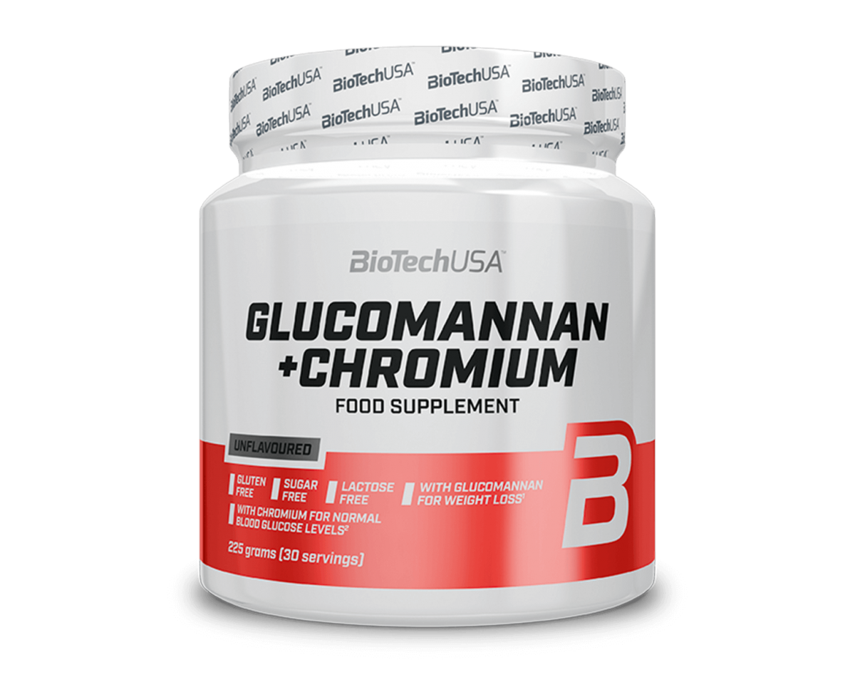 Biotech USA Glucomannan + Chromium 225gr