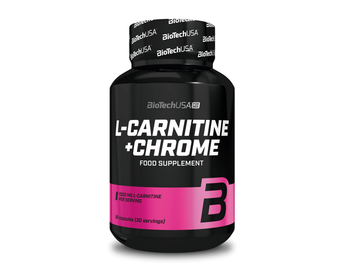 Biotech USA L-Carnitine + Chrome 60 Caps