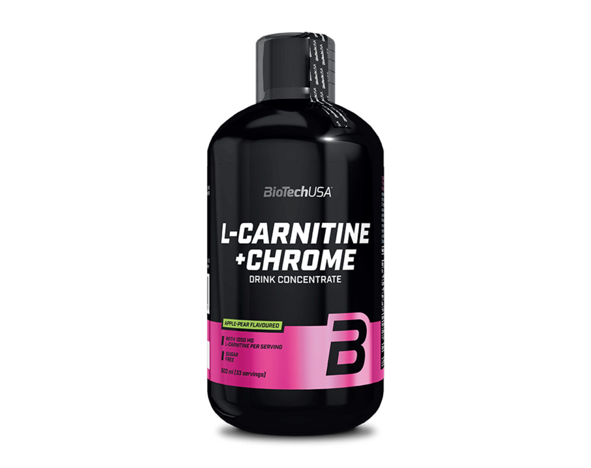 Biotech USA Liquid L-Carnitine + Chrome 500ml