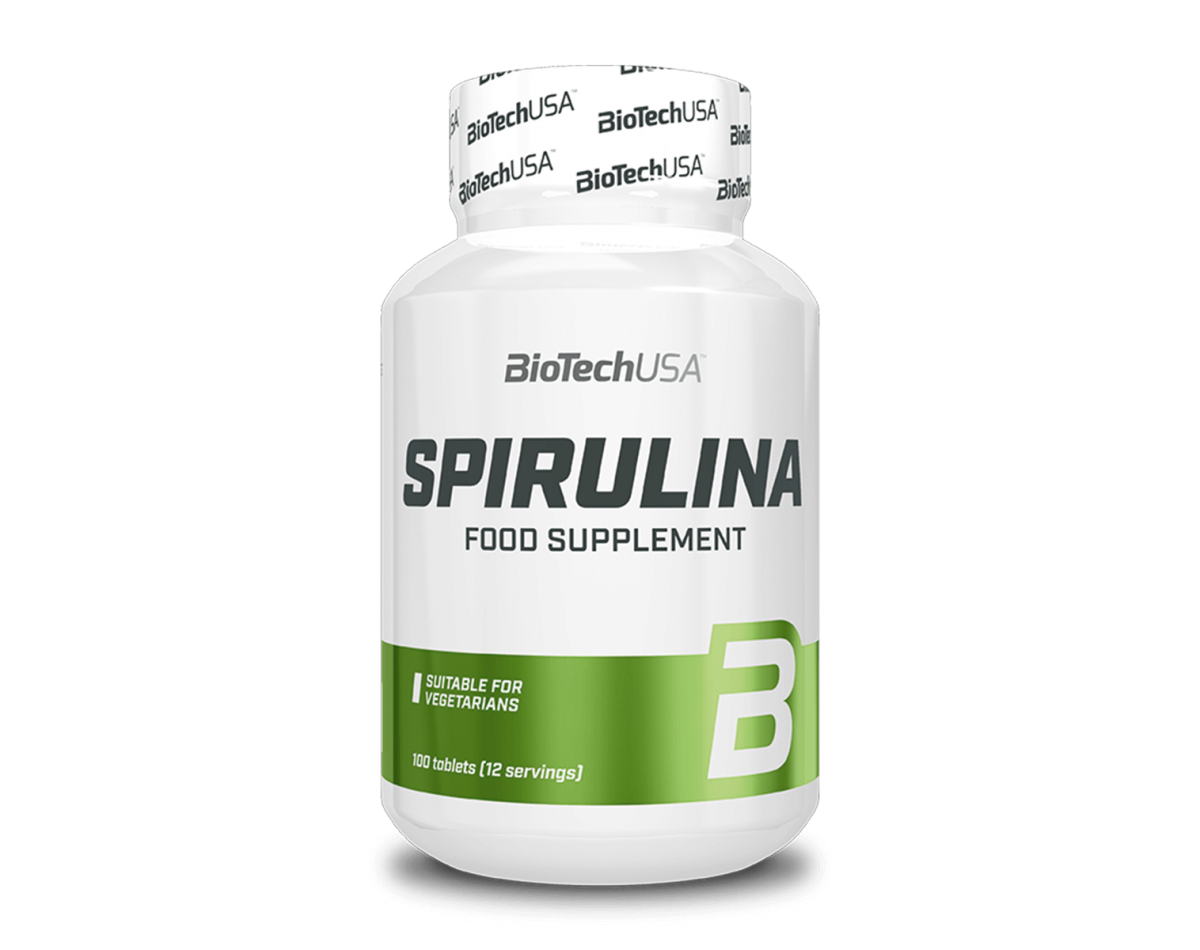 Biotech USA Spirulina 100 Tabs