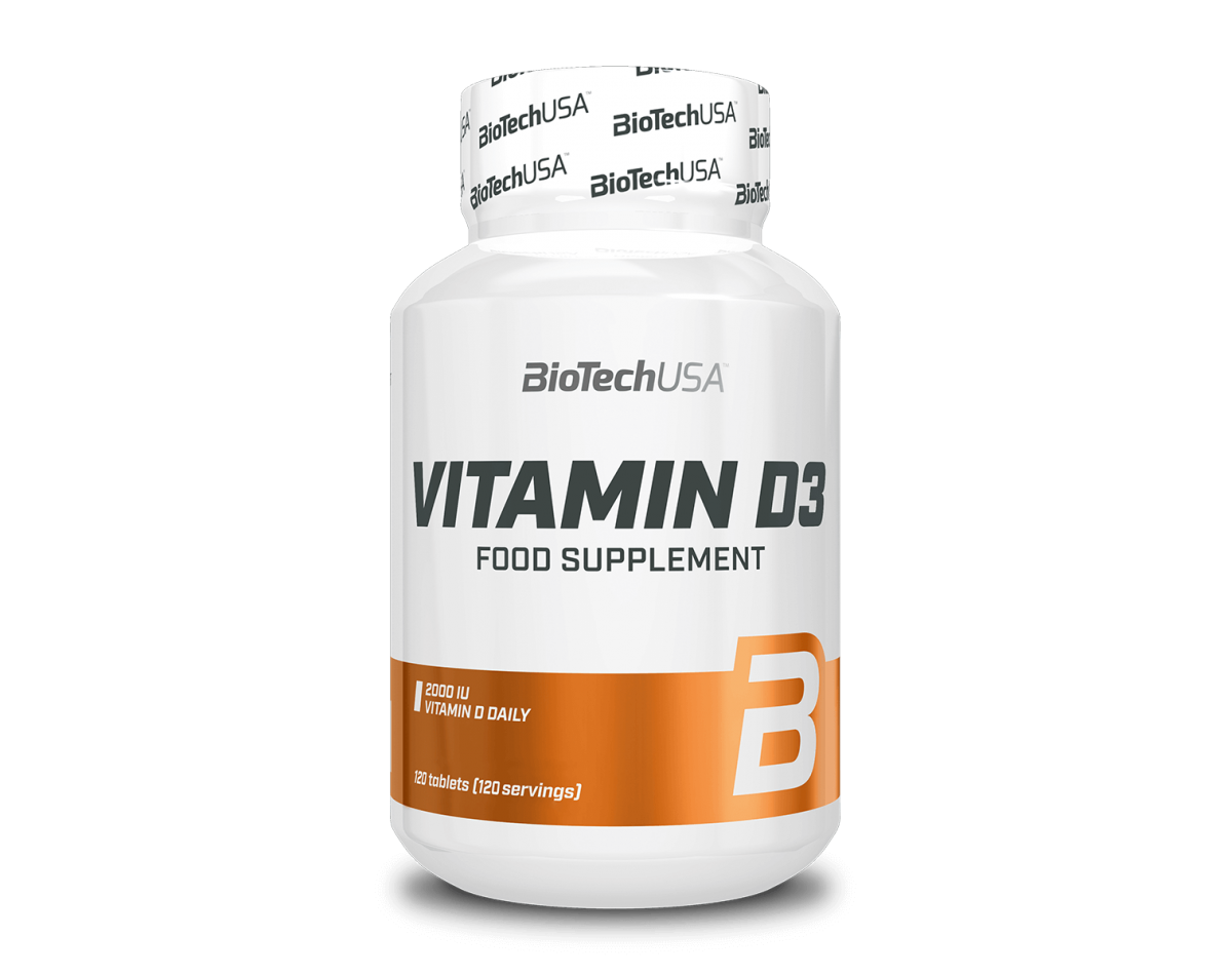 Biotech USA Vitamin D3 120 Tabs