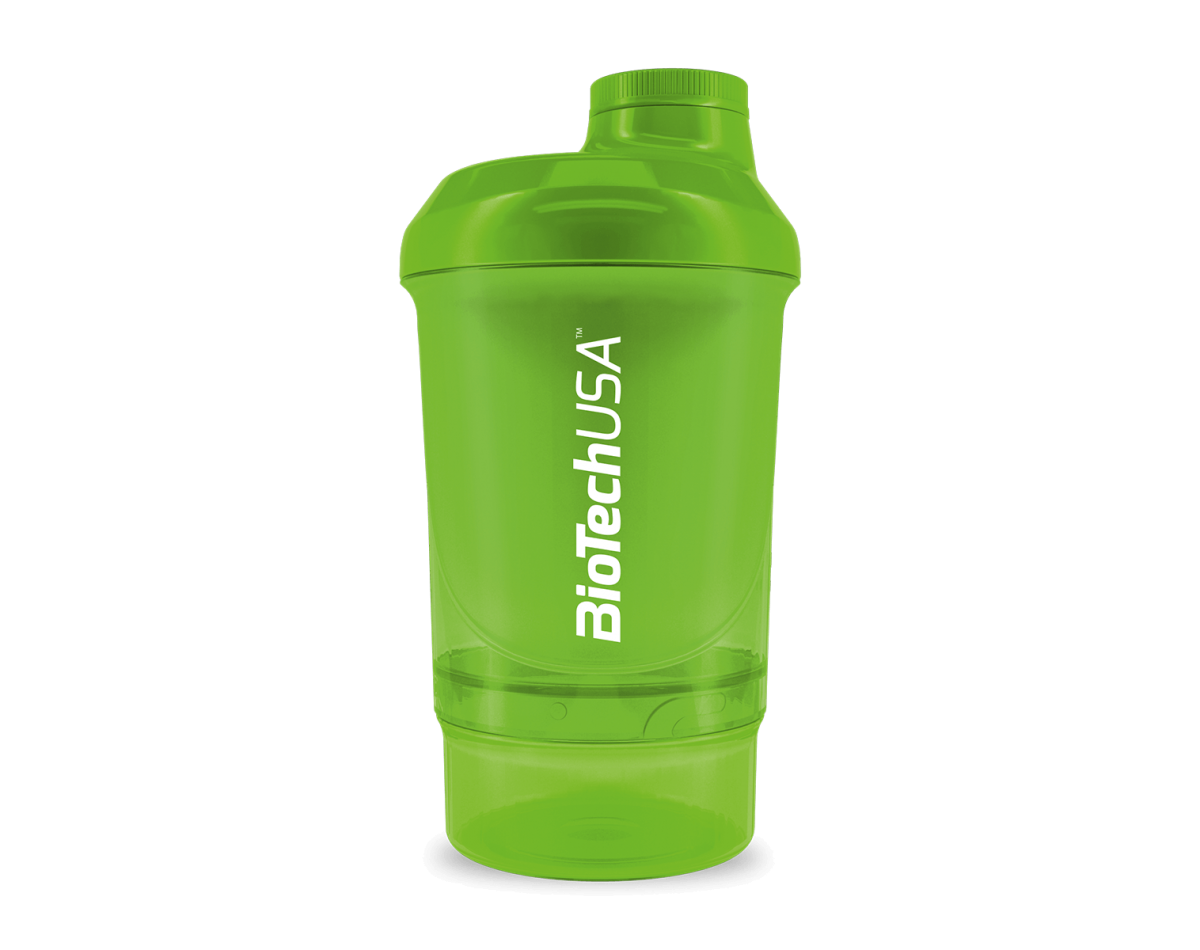 Biotech USA Wave+ Nano Shaker 300ml + 150ml Grass Green