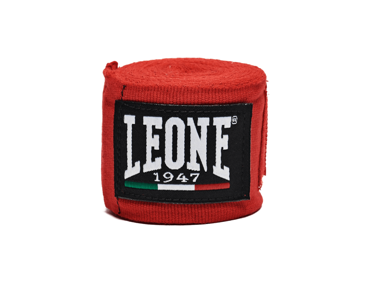 Leone Red Hand Wraps 3.5m