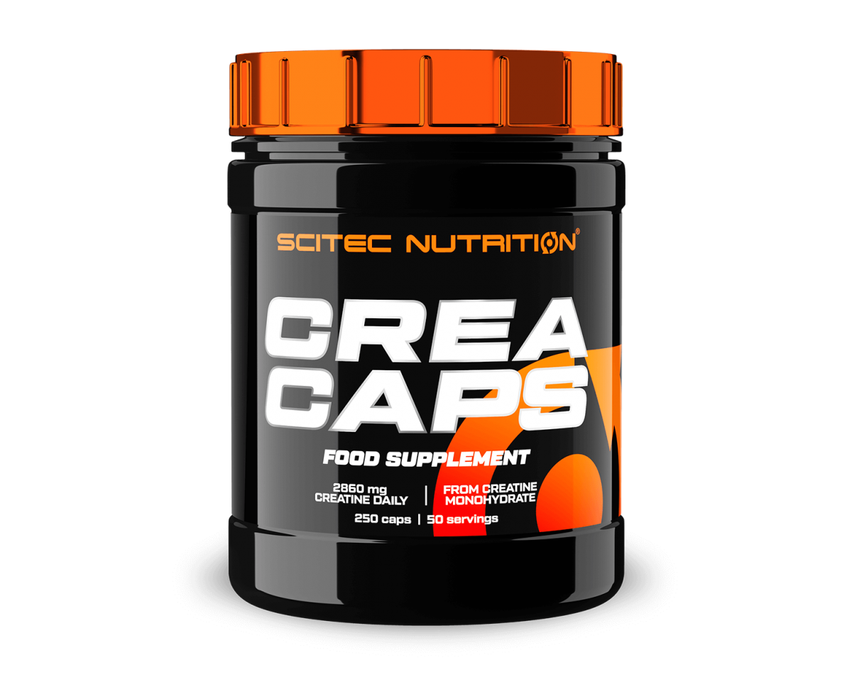 Scitec Nutrition 100% Creatine Caps 250 Caps.